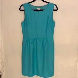 J. Crew Caribbean Blue Dress